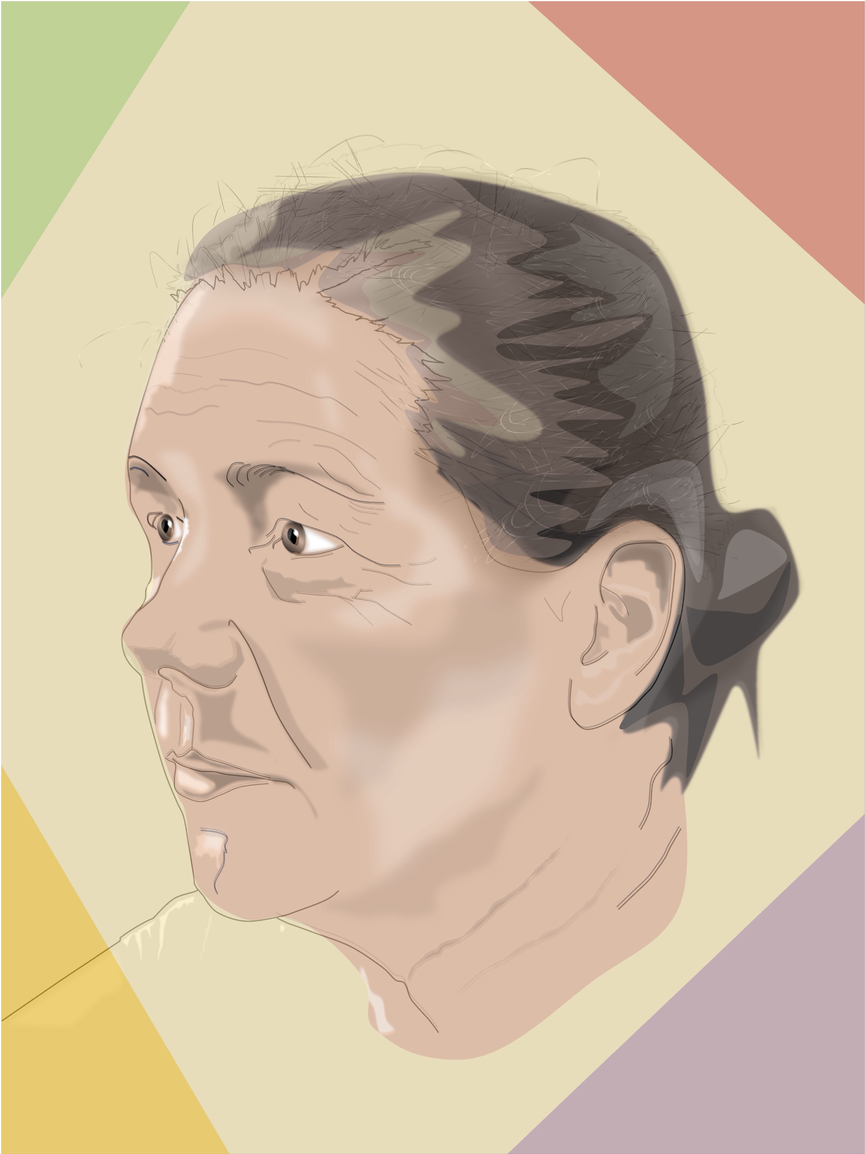 someone; Someone painted in a few minutes using PowerPoint during a boring meeting; 2026-09-02