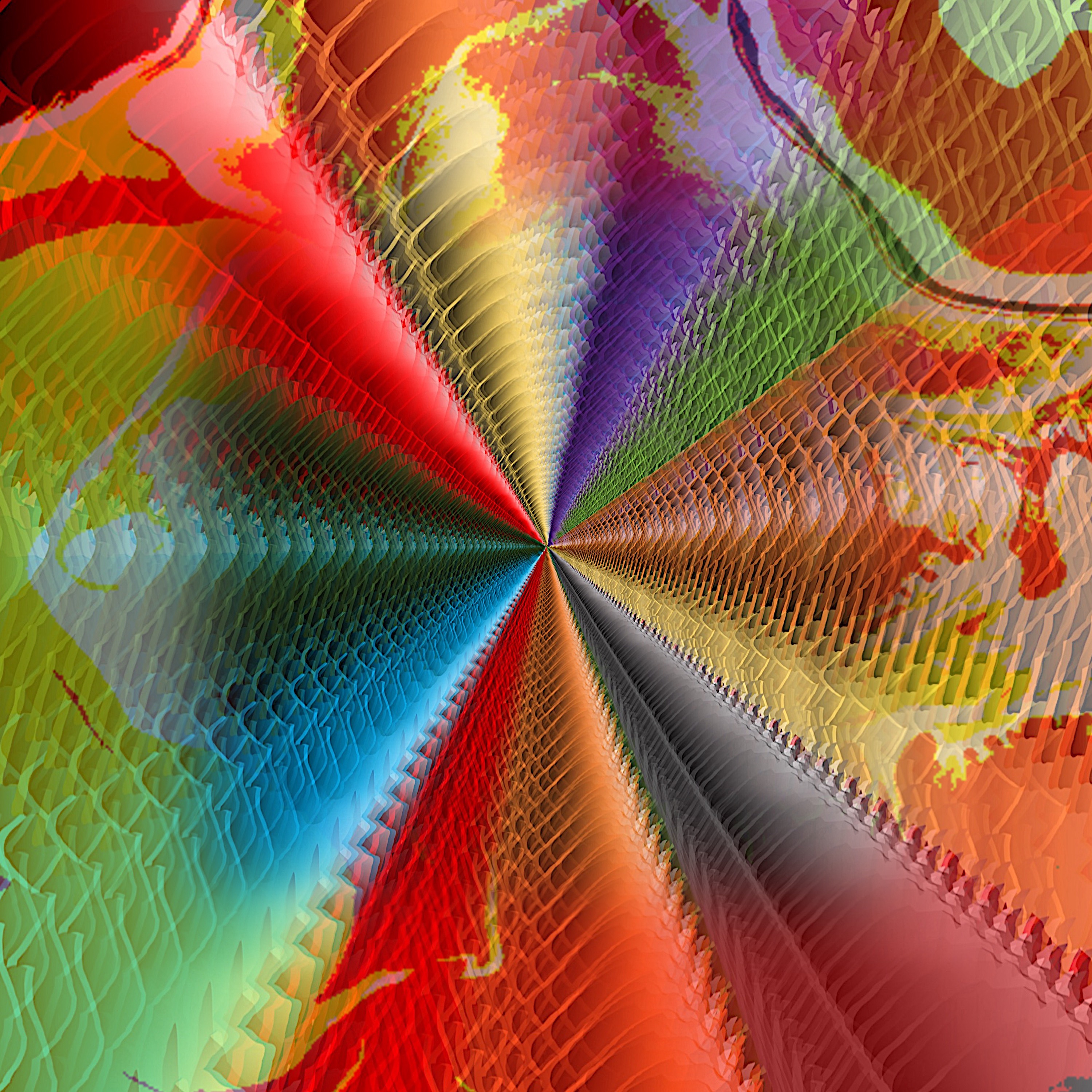 maybe an endless net; (combined painting technique; 2026-10-05)
