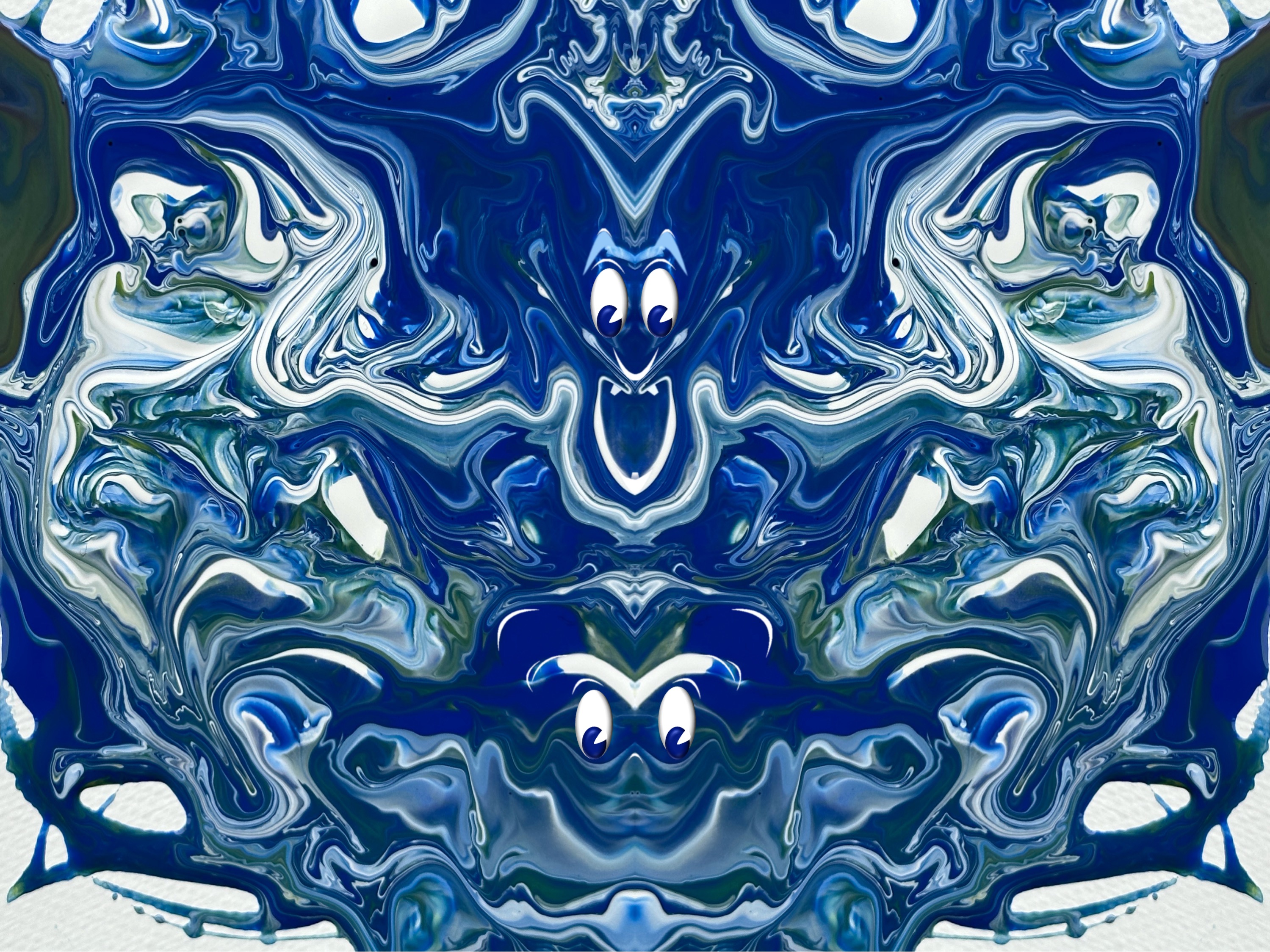 What did happen? (combined painting technique, 2026-10-09)