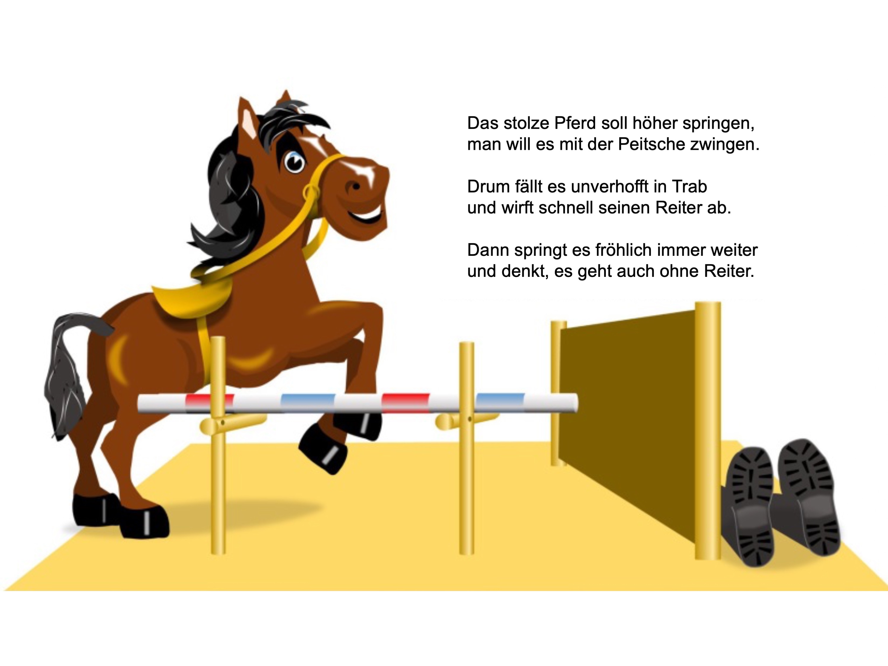 Horse (painted with PowerPoint; 2021-11)