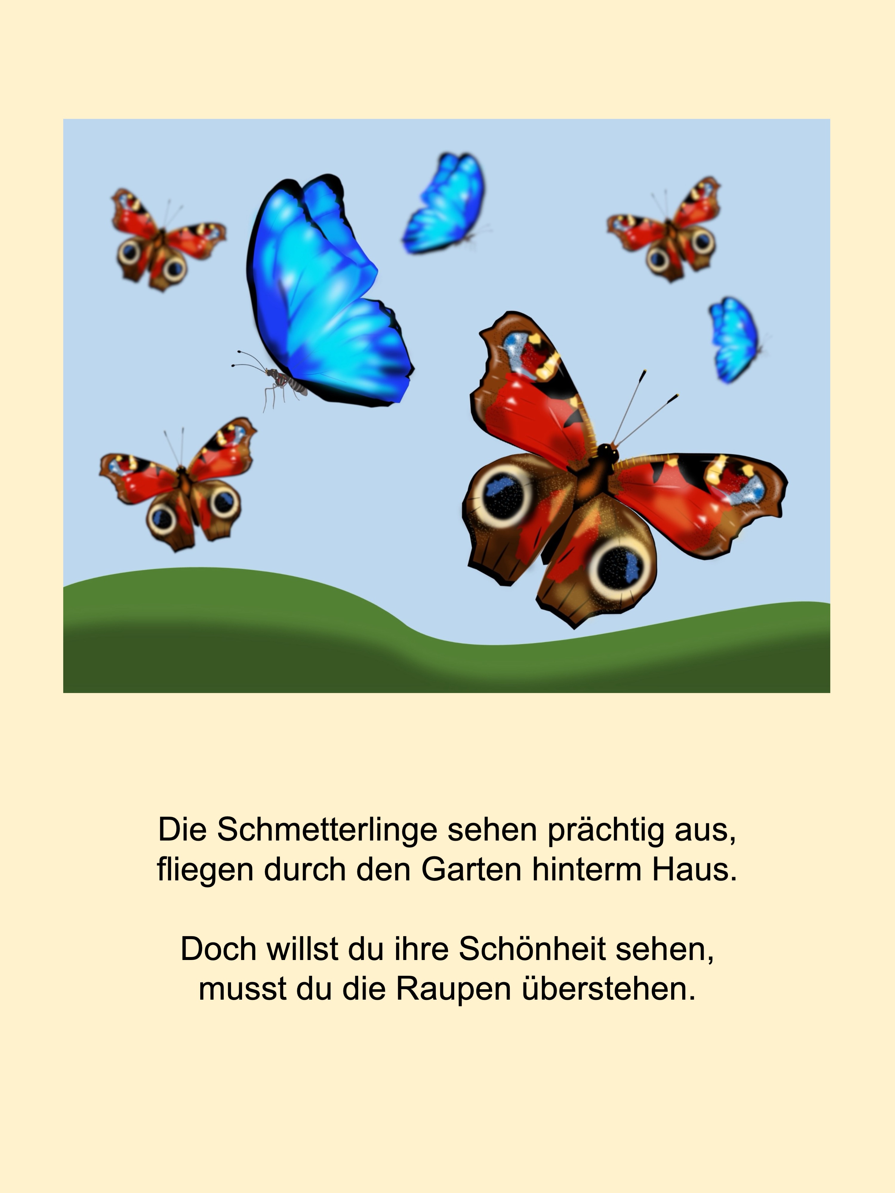 Butterflies (painted with PowerPoint; 2022-08-10)