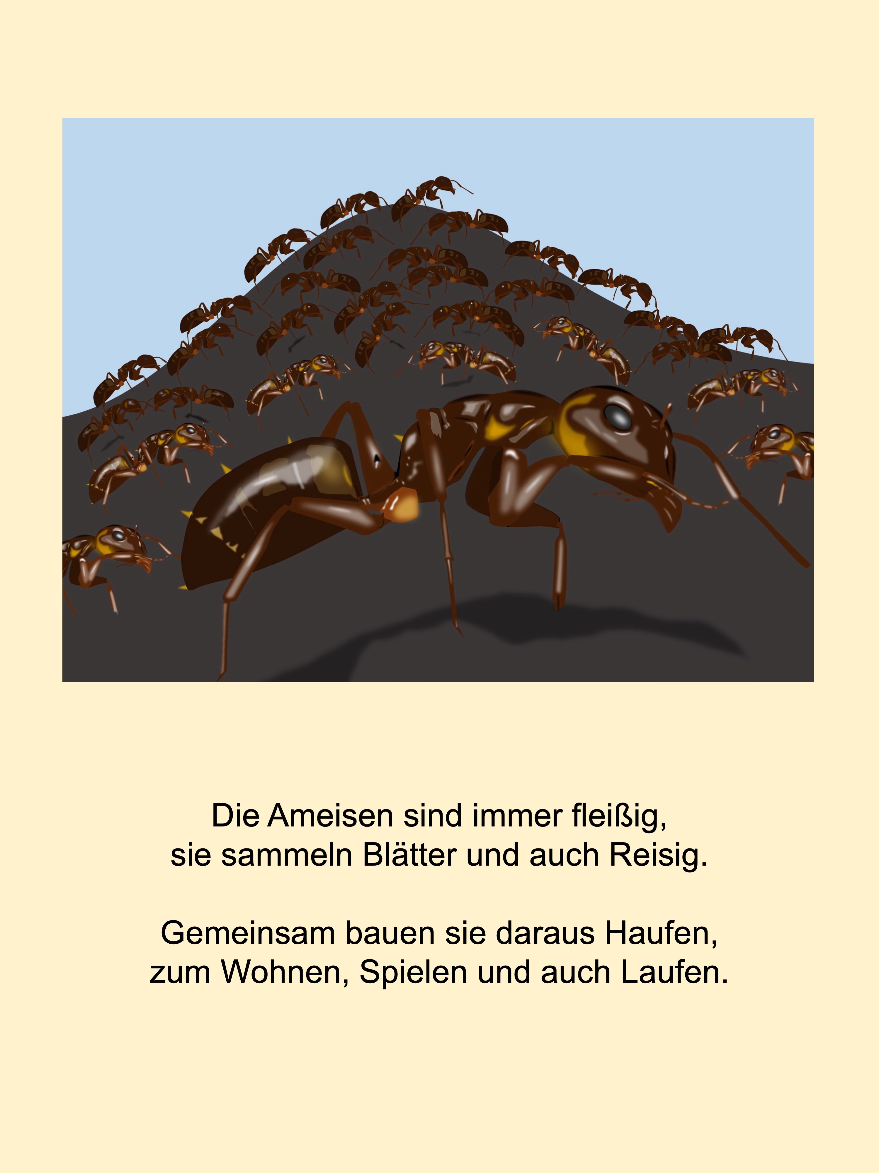 Ants (painted with PowerPoint; 2021-11)