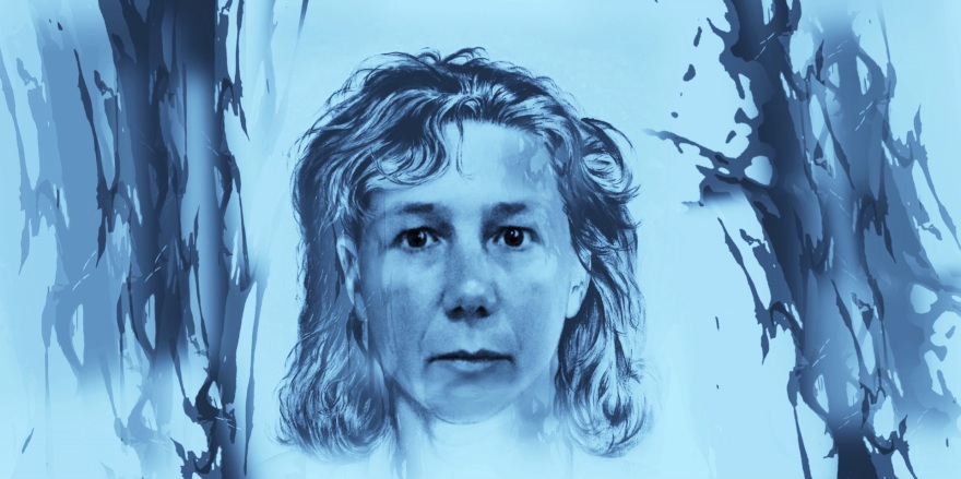 someone in light and shadow (combined painting technique; 2023-06-09)