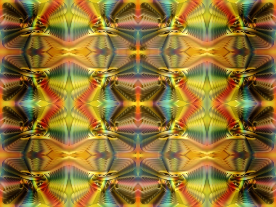 maybe a draft for a "carpet" No 112; (combined painting technique; 2024-08-12)