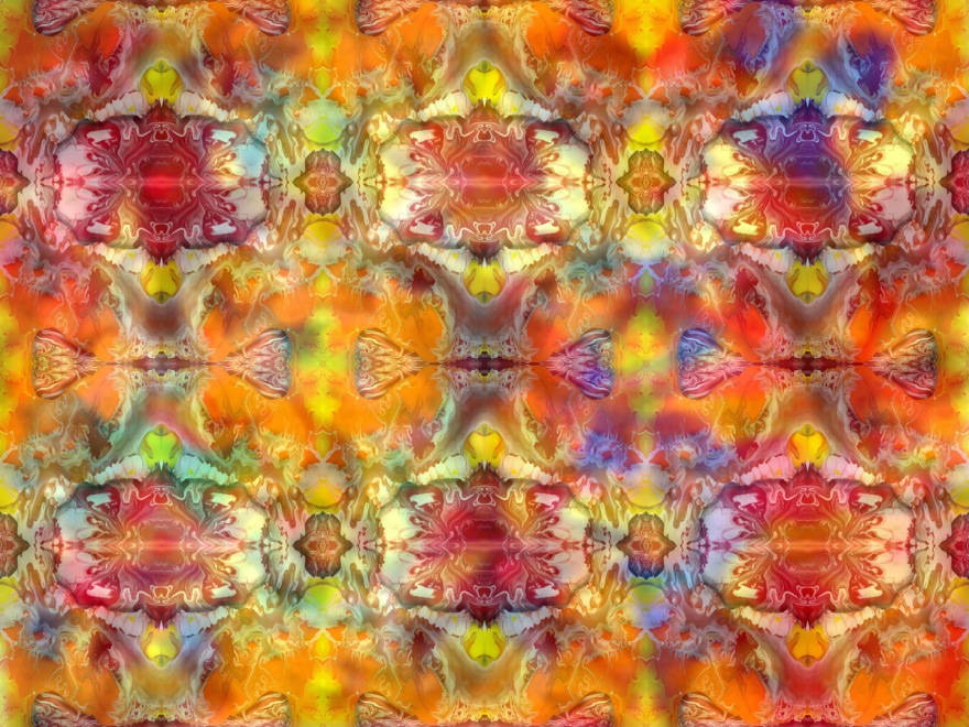 maybe a draft for a "carpet" No 281; (combined painting technique; 2025-08-28)