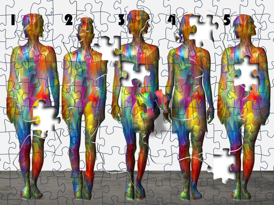 piece by piece or step by step (one step is maybe a (head-to-head) comparison in a specific context (not finished)