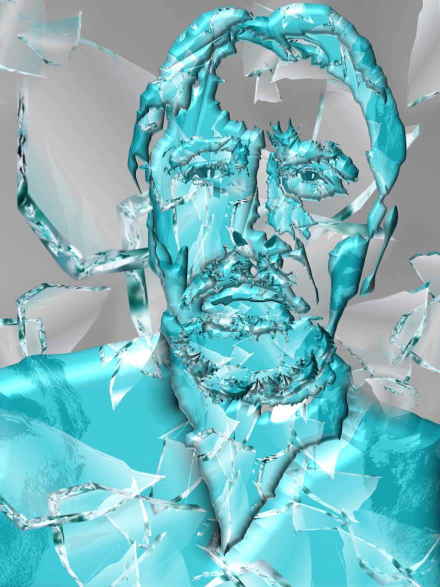 maybe a lot of broken glass and ice (combined painting technique; 2025-12-14/2026-04-15)