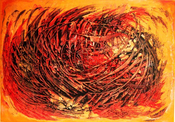 maybe seconds after big bang II (oil, 2013)