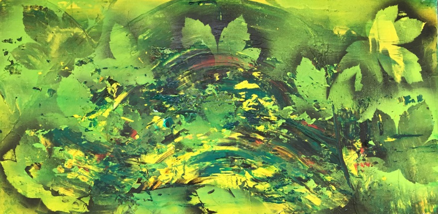 Bye, bye nature, we need energy (acryl, 2018-10)