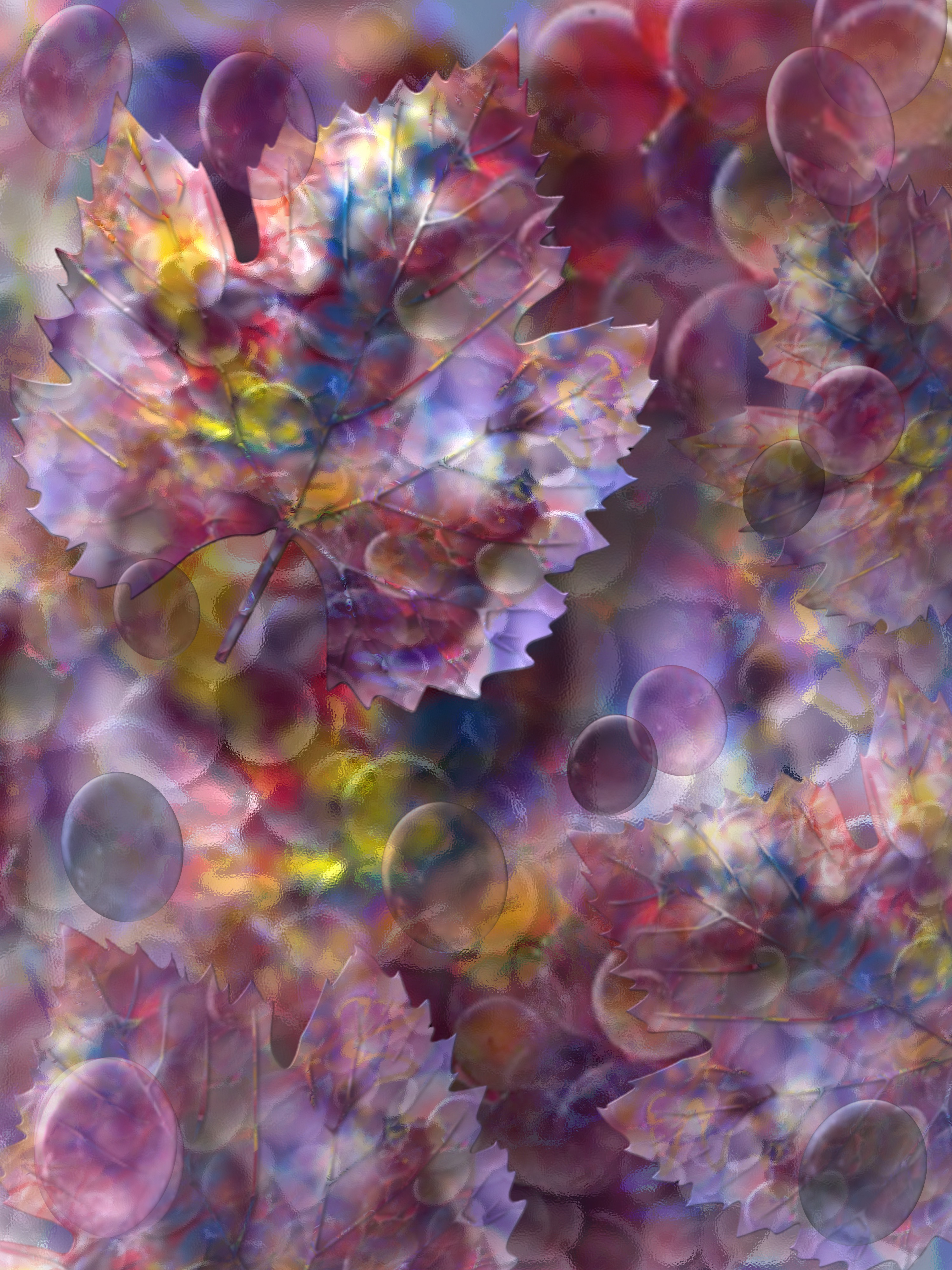 maybe wine (version No 1); (combined painting technique; 2026-06-03); („I assume, it's artificially produced wine with help of AI.“)