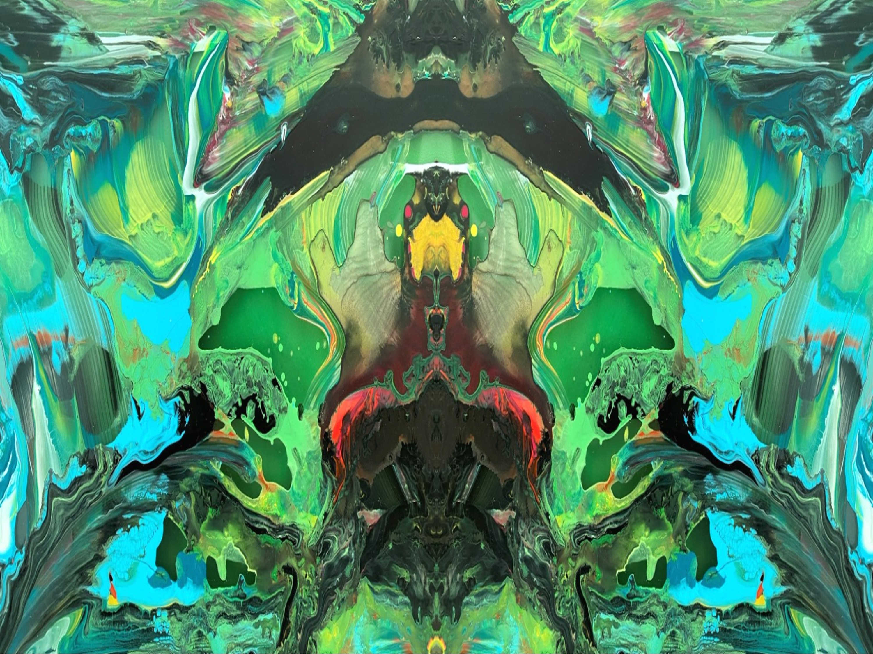 flowing colors (acryl, version No I; 2025-06-18)