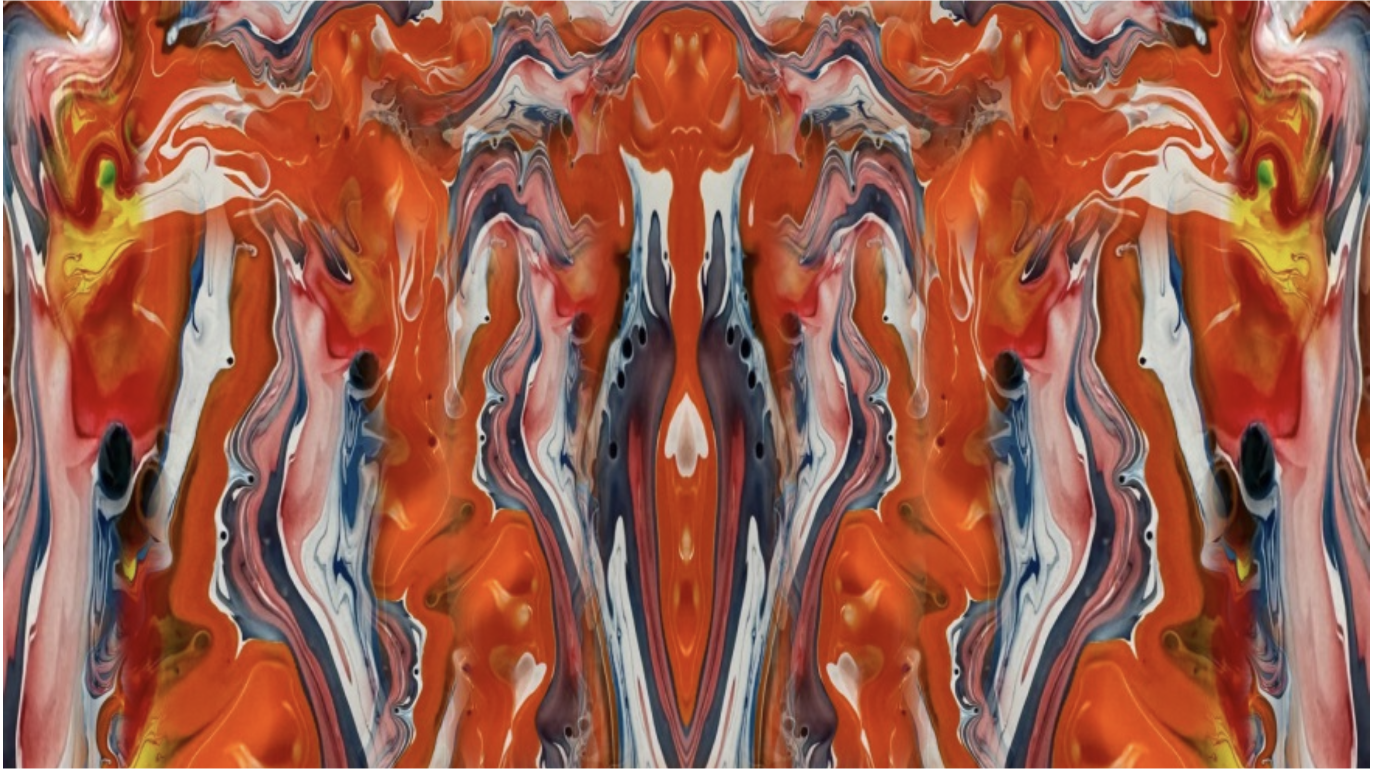 maybe some friendly or unfriendly faces (combined painting technique; 2023-02-22)