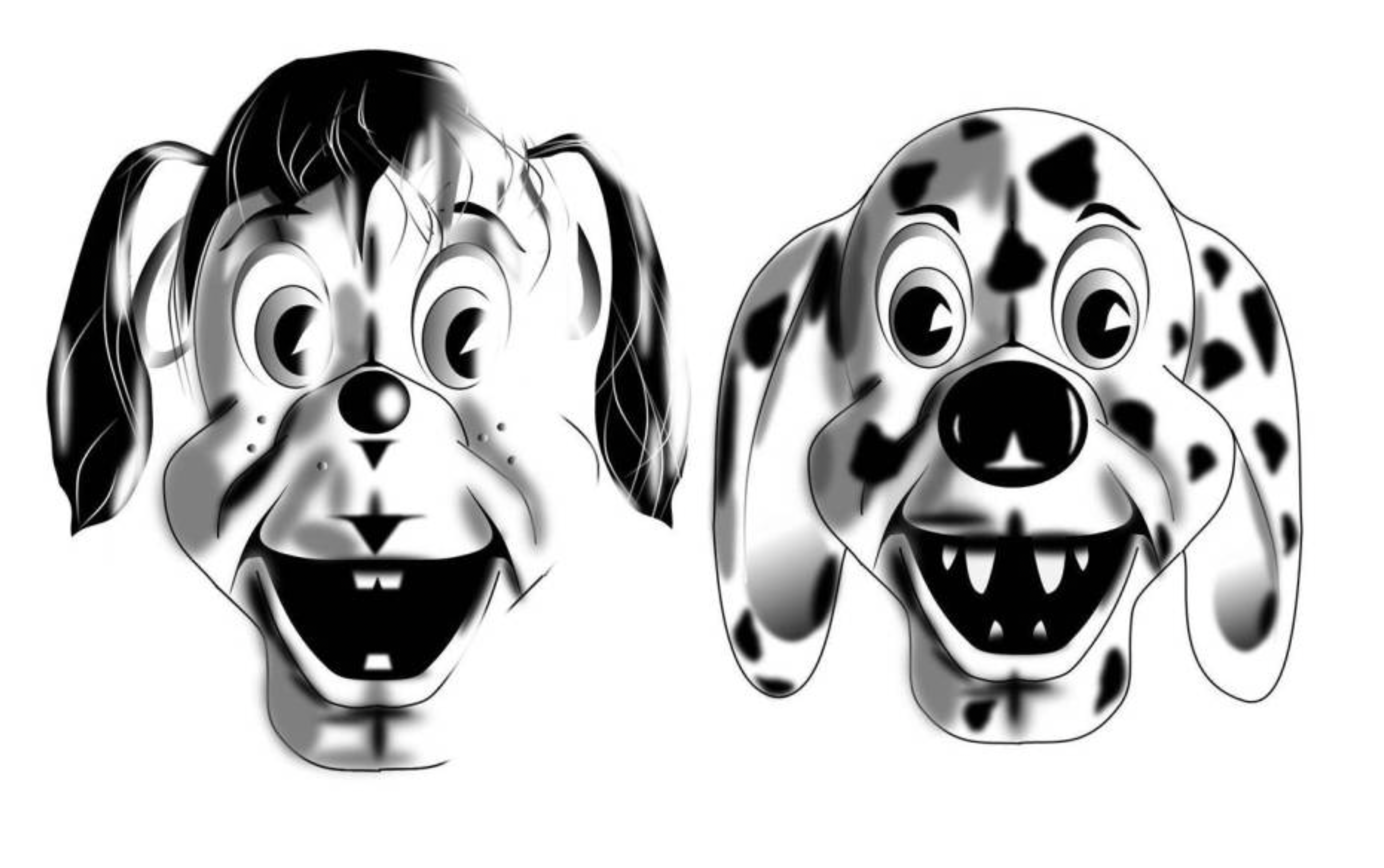 teenager with dog (acryl, 2020-05-28)